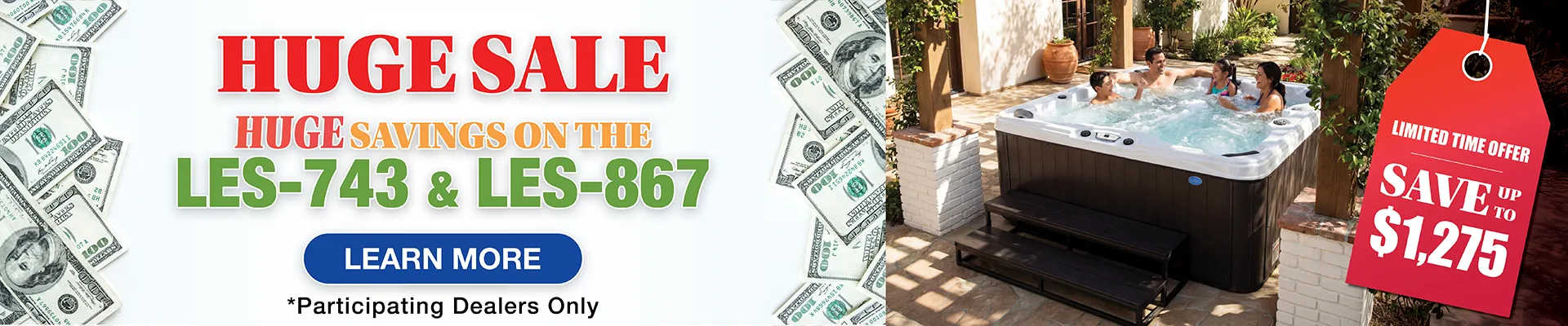 Calspas hot tub being used in a family setting - San Leandro